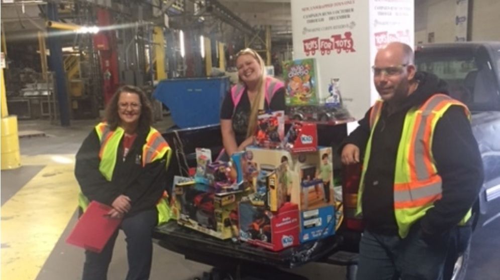 Oklahoma City Toys for Tots Johns Manville